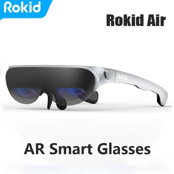 Rokid Air Portable AR Smart Glasses 120" Screen with 1080P OLED Dual Display NEW - Picture 2 of 11